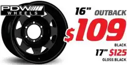 Bob Jane T-Marts PDW Wheels Outback offer