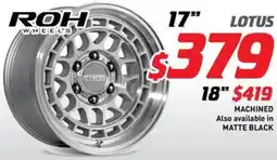 Bob Jane T-Marts ROH Wheels Lotus offer
