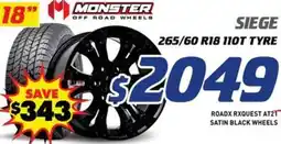 Bob Jane T-Marts Monster off road wheels siege offer