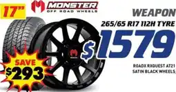 Bob Jane T-Marts Monster off road wheels weapon offer