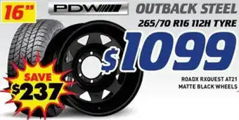 Bob Jane T-Marts Pdw outback steel offer