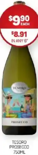 Harry Brown Tesoro prosecco offer