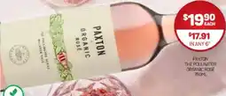 Harry Brown Paxton the pollinator organic rosé offer
