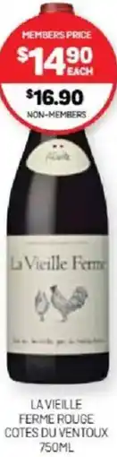 Harry Brown La vieille ferme rouge cotes du ventoux offer