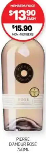 Harry Brown Pierre d'amour rosé offer