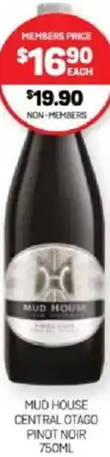 Harry Brown Mud house central otago pinot noir offer