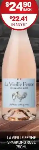 Harry Brown La vieille ferme sparkling rosé offer