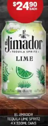 Harry Brown Eljimador tequila lime spritz offer