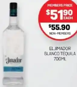 Harry Brown Eljimador blanco tequila offer