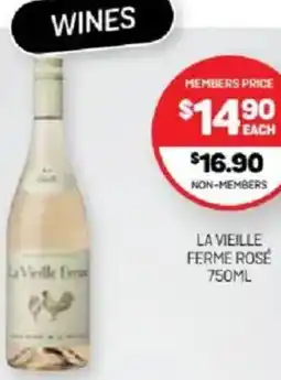 Harry Brown La vieille ferme rosé offer