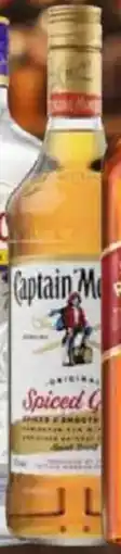 Harry Brown Captain morgan original spiced gold offer