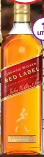 Harry Brown Johnnie walker red label scotch whisky offer