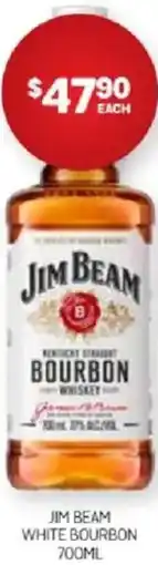 Harry Brown Jim beam white bourbon offer