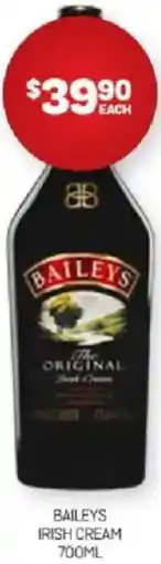 Harry Brown Baileys irish cream offer
