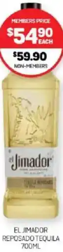 Harry Brown El jimador reposado tequila offer