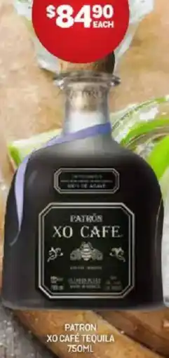 Harry Brown Patron xo café tequila offer
