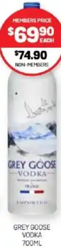 Harry Brown Grey goose vodka offer