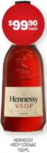 Harry Brown Hennessy vsop cognac offer