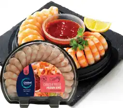 IGA Global Seafoods Cooked & Peeled Prawn Ring 255g offer