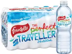 IGA Frantelle Spring Water 24x600mL offer