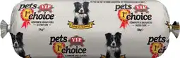IGA Pets First Choice Dog Roll 3kg (Refrigerated Pet Food) offer