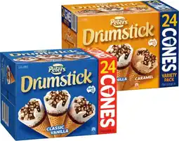 IGA Peters Drumstick or Summer Faves 24 Pack Selected Varieties offer