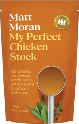 IGA Matt Moran Stock 500mL Selected Varieties offer