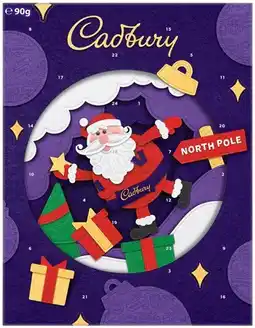 IGA Cadbury North Pole Advent Calendar 90g offer
