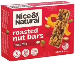 IGA Nice & Natural Nut Bars 6 Pack Selected Varieties offer