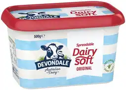 IGA Devondale Spreadable Butter 500g Selected Varieties offer