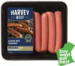 IGA Harvey Beef Classic Beef Sausages 500g offer