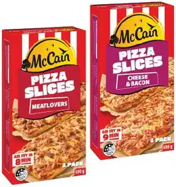 IGA McCain Pizza Slices 600g Selected Varieties offer