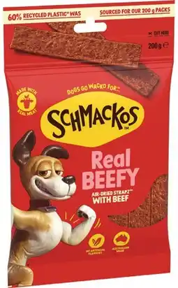 IGA Schmackos Strapz 200g Selected Varieties offer