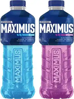 IGA Maximus Sports Drink 1 Litre Selected Varieties offer