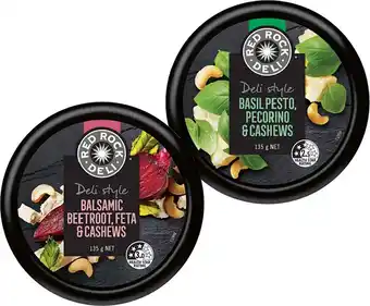 Red Rock Deli Dip 135g Selected Varieties