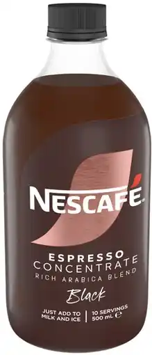 IGA Nescafé Espresso Concentrate 500mL Selected Varieties offer