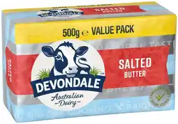 IGA Devondale Butter Block 500g Selected Varieties offer