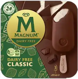 IGA Streets Magnum Dairy Free Ice Cream 3 Pack Selected Varieties offer