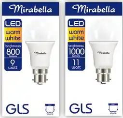 IGA Mirabella LED 9W or 11W Globes Selected Varieties offer