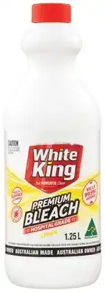 IGA White King Bleach 1.25 Litre Selected Varieties offer