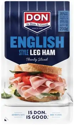 IGA Don Shaved or Sliced Meat 160‑200g Selected Varieties offer