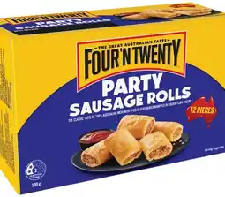 IGA Four’N Twenty Party Sausage Rolls 12 Pack offer