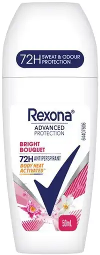 IGA Rexona Advanced Protection Antiperspirant Roll‑On 50mL Selected Varieties offer