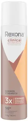 IGA Rexona Clinical Protection Antiperspirant Deodorant 180mL Selected Varieties offer