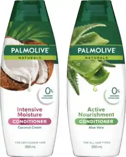 IGA Palmolive Naturals Shampoo or Conditioner or Kids 3‑in‑1 350mL Selected Varieties offer