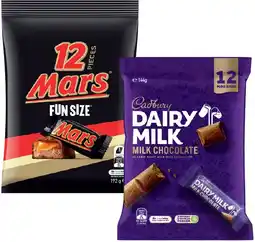 IGA Mars, Snickers or M&M’s Fun Size Pack 132‑192g Selected Varieties offer