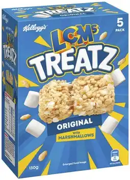 IGA Kellogg’s LCMs Treatz 130g Selected Varieties offer