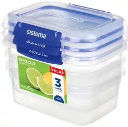 IGA Sistema Klip It + 1L 3 Pack offer