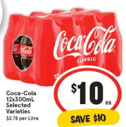 IGA Coca‑Cola Selected Varieties offer