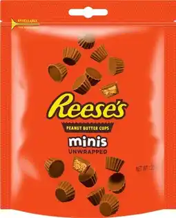 IGA Reese’s Peanut Butter Cups Minis 120-150g Selected Varieties offer